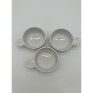 Corning Ware Grab-It Bowls Set of 3 Vintage 15 oz P-150-B White 15oz